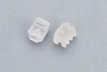 Orthodontics polycarbonate buttons